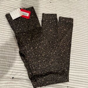 Spanx leopard leggings. NWT.